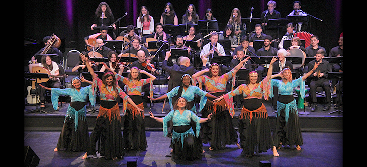 Arab Music Ensemble dancers